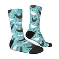 thumbnail image 2 of Goofa Lovely Roosters Printed Men's Crew Socks, Soft Durable Breathable Moisture-Wicking with Odor Control Cotton socks, 2 of 9