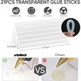 thumbnail image 4 of Full Size Hot Glue Gun with 60/100W Dual Power and 21 Hot Glue Sticks (7/16"), Fast Preheating Heavy Duty Industrial Gluegun with Storage Case for Crafting, DIY and Repairs (Gray), 4 of 4