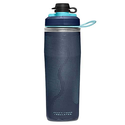 CamelBak Peak Fitness Chill Insulated Water Bottle 17 oz, Navy/Blue