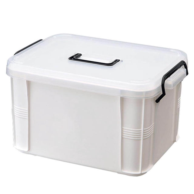 First Aid Kit Plastics Pouch Aid Kit Multiple Medicine Supplies Dust-proof Storage Cases Convenient Simple Style Household Supply Medical Case