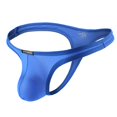 thumbnail image 1 of Azcode Mens T-Back Thongs Low Rise G-String Briefs Bulge Pouch Underwear Royal Blue, 1 of 4