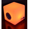 thumbnail image 2 of Haut-parleur Bluetooth Cube LED Multicolore Sans Fil, 2 of 2
