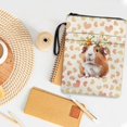 thumbnail image 3 of HELLHERO Hamster Pattern Polyester Book Cover Sleeve Pouch for Fater Vintage for Office Pocket, 11.42 x 8.66 Inch, 3 of 8