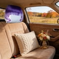 thumbnail image 4 of Purple Customizable Trendy Colorful Wigs Car Pillow Covers Car Pillow Covers With Full Elasticity Waterproof Seat Protector, 4 of 7