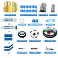 thumbnail image 2 of KY AHover Soccer Ball Toys for 3-12 Year Old Boys Girls, Indoor and Outdoor Creative Toys for Toddlers with Foam Bumper, Birthday Gifts for 3 4 5 6 7 8+ Year Old Children's, 2 of 6