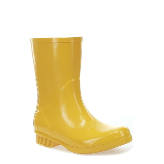 Chooka Polished Mid Boot, Yellow, 11 M US
