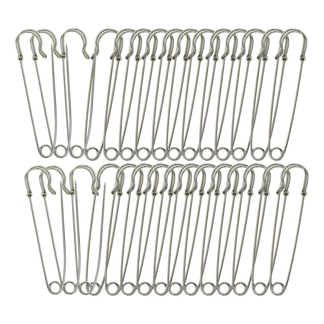 GUOOL 30x Goupilles Extra Larges Robustes pour Jupes Vêtements 3 Pouces