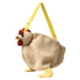 thumbnail image 1 of Sywqhk Mujeres Lindas Crossbody Monedero De Dibujos Animados En Forma De Pollo Kids Fleece Crossbody Bag Sywqhk Para estrenar, 1 of 9