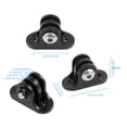 thumbnail image 4 of Adaptador de faro de cámara de aleación de aluminio para montaje de cámara deportiva de bicicleta para Garmin Gopro, 4 of 9