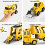 Ruvince Construction Toddler Truck Toys Kids Friction Power Vehicle Car