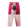 thumbnail image 5 of Haiem Colorful Dog Cat Collage Women's Pajama Pants Ultra Lightweight Pjs Bottoms Sleepwear Bottom Pants With Pocket Drawstring-XX-Large, 5 of 7