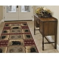 thumbnail image 2 of Tayse Nature Area Rug 6570 Lodge Red Bears Southwestern 2' 7" x 7' 3" Rectangle, 2 of 3