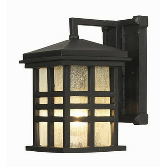 Trans Globe 4635 BK Coach Lantern - Black - 8W in.