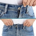 thumbnail image 2 of Flexible Button Waist Extenders for Pants for Pants, Shorts, Skirts Jeans, 2 of 12