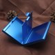 thumbnail image 3 of GOOHOCHY Estuche portátil de aluminio con tapa para cigarrillos, capacidad de 20 cigarrillos (azul), 3 of 8