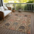 thumbnail image 6 of Addison Rugs Chantille Indoor/Outdoor Transitional Damask Khaki Washable Rectangle Rug, 2'6" x 3'10", 6 of 6