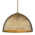thumbnail image 5 of Golden Lighting Shepard 1-light Pendant in Modern Brass and Modern Brass shade, 5 of 6