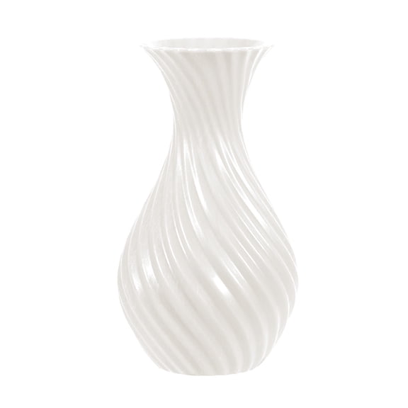Puntoco Hydroponic Vase Imitation Ceramic Plastic Vase Flower Arrangement Vase Decorative Ornaments Ornaments Can Be Water Storage Vase