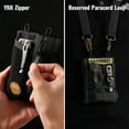 thumbnail image 5 of VIPERADE VE18 EDC Pouch, Pocket Organizer Pouch for Men, EDC Pocket Organizer Pouch, 3 Slots with 2 Zipper Pockets, Velcro Pouch Multitool Pouch-khaki, 5 of 6