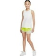 thumbnail image 2 of Nike Girls' Dri-FIT Tempo 2-in-1 Training Shorts (Atomic Green) Size XL, 2 of 4