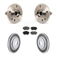 thumbnail image 1 of Transit Auto Front Hub Bearing Assembly Coated Disc Brake Rotors and Semi-Metallic Pads Kit for Car 2015 Mini Cooper 1.6L with 294mm Diameter Rotor KBB-127706, 1 of 2