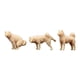 thumbnail image 1 of 3 Piezas Figura Mini Figura Mini Perro Resina Animales Miniatura Escena Modelo Decorativo Adecuado para Colección Cumpleaños Fotografía, 1 of 9