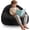 Black, variant on 3FT Memory Foam Bean Bag Chairs for Teens or Kids with Filling Bean Bag Sofa with Handle Super Soft Corduroy Fabric Lazy Sofa 3 Foot Caramel