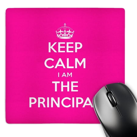 3dRose  Keep Calm I Am The Principal Pink  MousePad price history on PriceWatchPro
