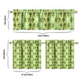 thumbnail image 6 of Funny Bigfoot Kitchen Curtains for Windows – Retro Forest Mountain Cabin Decor, Mythical Creature Window Drapes for Nature Lovers, Rustic Camping Themed Curtain Panels, 6 of 6