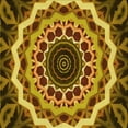 thumbnail image 1 of Ahgly Company Machine Washable Indoor Square Transitional Red Brown Area Rugs, 5' Square, 1 of 7