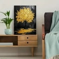 thumbnail image 5 of Golden Tree Decor Painting/Canvas Art， Suitable for Living Room， Bedroom， Office， Hotel， Bar and Gallery Decoration， Modern Home Wall Art, 5 of 8