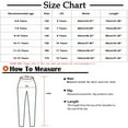thumbnail image 3 of MKOSPLRT Bell Bottom Jeans for Girl High Waist Wide Leg Flare Jeans Distressed Retro Boot Cut Denim Pants with Pocket Clearance Deal, 3 of 4