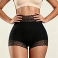 thumbnail image 2 of Njagoc3 Shapewear Panties for Women High Waisted Lace Trim Tummy Control Full Coverage Briefs, 2 of 5