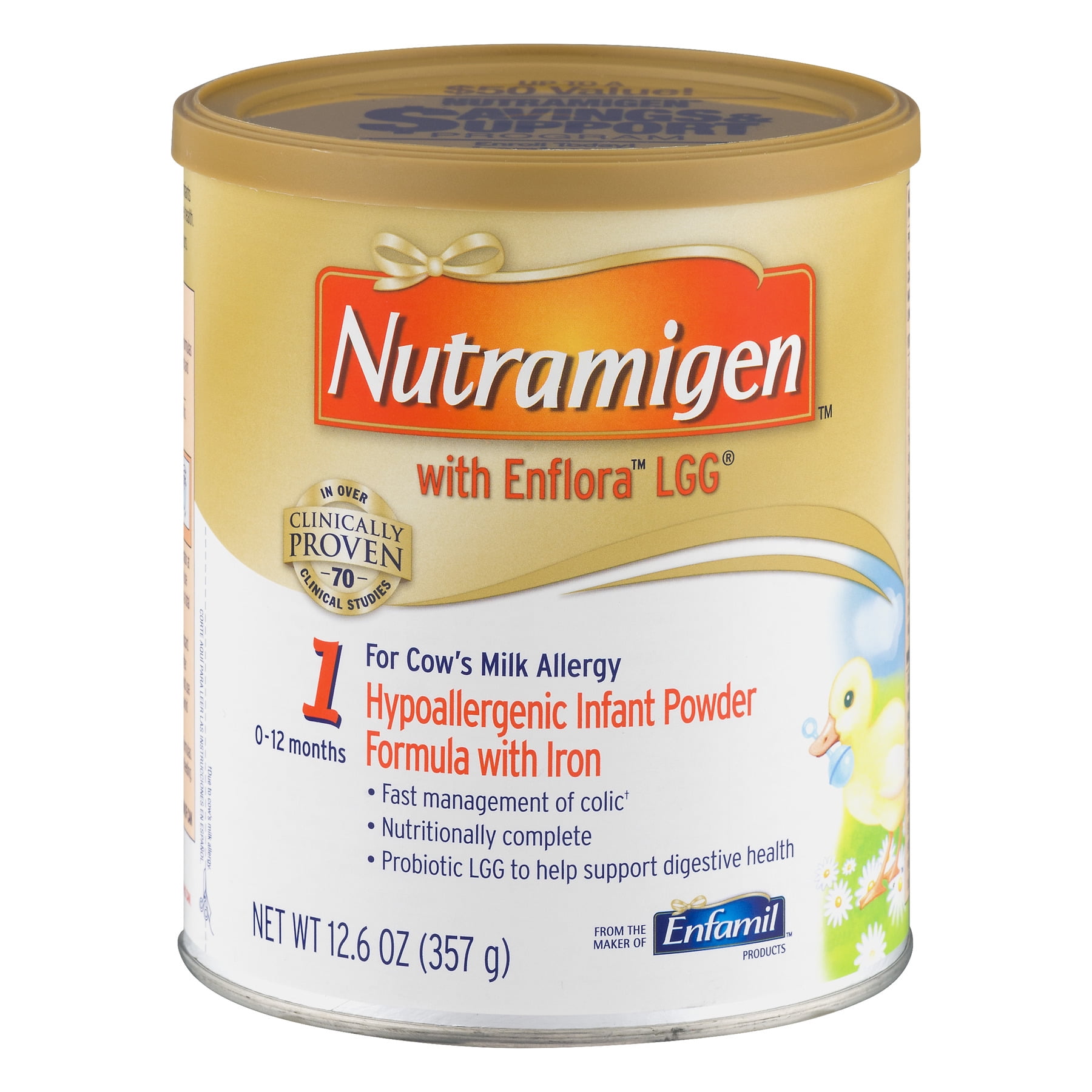 Nutramigen with Enflora LGG Hypoallergenic Infant Formula Powder 12.6