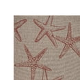 thumbnail image 2 of Ox Bay Carmindy 7'9" x 9'5" Red Starfish Indoor/Outdoor Area Rug, 2 of 9
