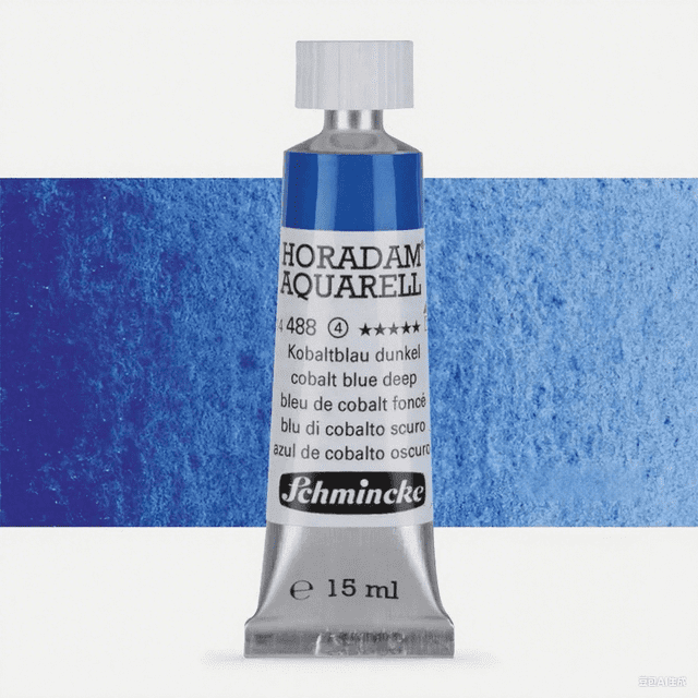 Schmincke - Set de Acuarelas HORADAM AQUARELL | Tubos de 15 ml, Pinturas para Artistas, Aficionados y Estudiantes, Materiales de Arte, Serie 488