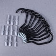 thumbnail image 1 of BESTYASH 10Sets Assorted Color Bike Storage Hooks Heavy Duty Steel with Wide Mouth Design for Easy on Off, 1 of 6