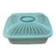 thumbnail image 3 of Cesta de frutas con tapa, cesta para guardar frutas y verduras para encimera de cocina, cesta para pan Azul Grande, 3 of 9