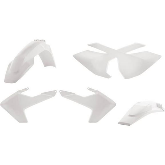 Acerbis White Complete Plastic Body Kit (2462610002)