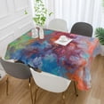 thumbnail image 5 of Dreamtimes Chinese Style Tablecloth, Waterproof Washable Polyester Square Table Cover, Durable Tablecloth for Kitchen Dining Table Party Decor, 54"x72", 5 of 7