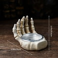 thumbnail image 4 of EUDIDV Home Decor Accents Skeleton Candlestick Decoration Ghost Festival Horror Decoration Skeleton Candlestick Suit Skeleton Hand Home Decor Clearance Accents, 4 of 7
