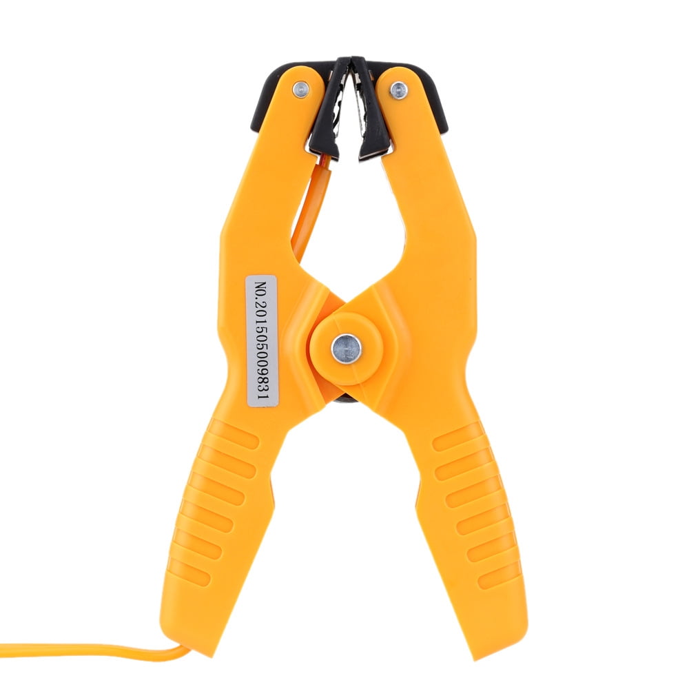 Type K Pipe Clamp Temperature Lead Probe Pipes Jaw Clip Plumbing Clamp
