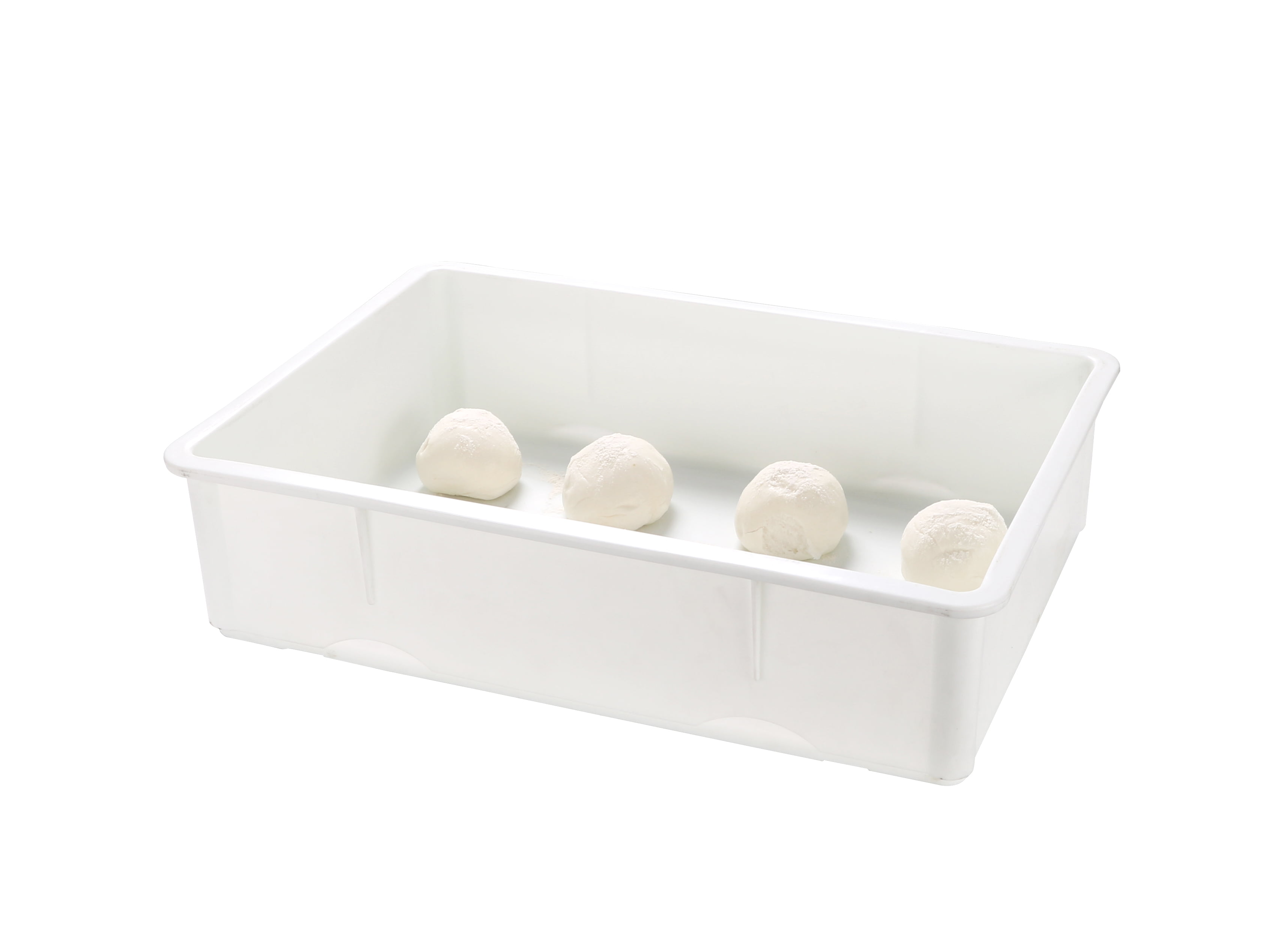 Baker's Mark 18 x 26 x 3 White Heavy-Duty Polypropylene Dough Proofing  Box