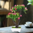 thumbnail image 5 of JingChun Clearance Under $2.00 Simulation Flower Bouquet Living Room Table Flower Arrangement Flower Decoration Vase Potted Plant, 5 of 6
