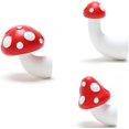 thumbnail image 1 of Mushroom Fridge Magnet 3D Resin Fridge Magnet Sticker Cute Magnet Kitchen Decorations. (Red), 1 of 5