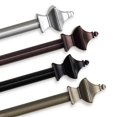 thumbnail image 2 of InStyleDesign  Tierra Adjustable Curtain Rod Black 84 to 120 inches Black Finish, 2 of 5