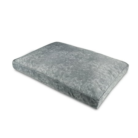 UPC: 0086268186014 | Canine Creations Arlee Pillow Rectangle Pet Dog Bed – Orthopedic Therapeutic – Chew Resistant – Assembled USA – Medium/Large/Extra Large (choose your color)