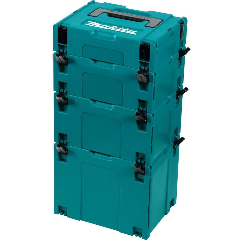 Makita Portable Small Tool Box Storage Organizer Container Chest Case Latches 