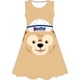 thumbnail image 2 of Vestido de niña 2022 novedad de verano Super lindo Disney Duffy estampado sin mangas mono Duffy dibujos animados vestido sin mangas 3-7y100 Gao Jinjia LED, 2 of 2
