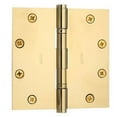 thumbnail image 2 of Baldwin 1051050I Ball Bearing Hinge, Satin Brass & Black, 2 of 6